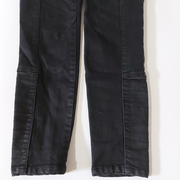 Free People 'Jillian' Coated Low Rise Skinny Jean - Picture 7 of 16